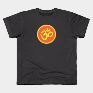 Om Spirituality Awareness Meditation Yoga Kids T-Shirt